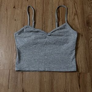 Urban Outfitters Gray Crop Top